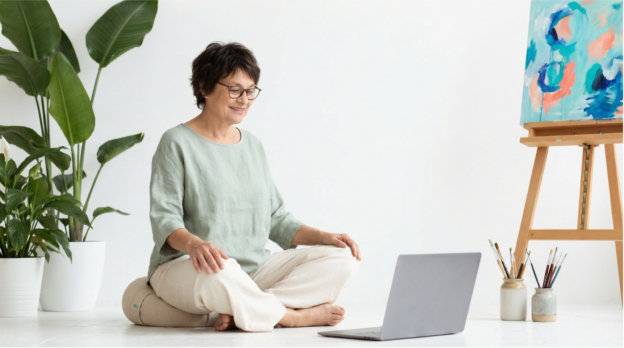 Meditation Looking Laptop Scaled